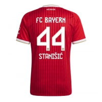 Camisa de Futebol Bayern Munich Josip Stanisic #44 Equipamento Principal Mulheres 2026-27 Manga Curta